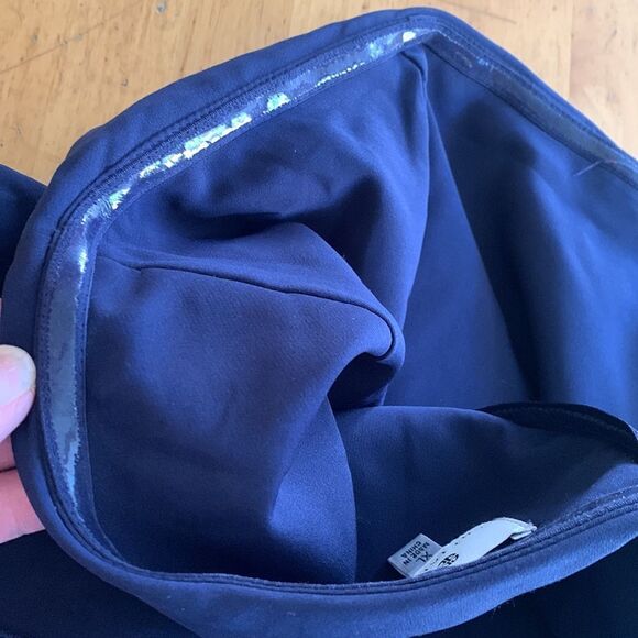 Socialite Navy Blue Popover Jumpsuit Size Lg & XL - Picture 7 of 10